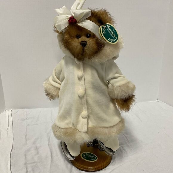 The Bearington Collection Dorothy Bearington Plush Ice Skating Bear Vintage - Picture 1 of 14